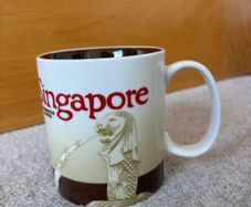Collectible Starbucks Coffee Singapore Mug