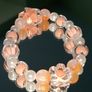 Handmade bracelet crystal pearl gold Image 5