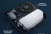 12V 24V Rooftop Parking Air Conditioner High Efficiency Low Noise Cooling AC System For Trucks Excavators Campervans Rvs
