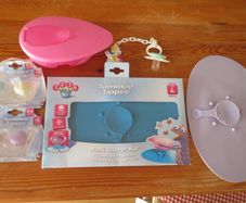 Tommee Tippee magic mat,bowl , Soothers
