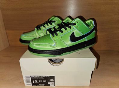 Nike Dunk SB Powerpuff "Buttercup" size 13C