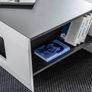 Modern Coffee Table With Storage Bicolour Image 5