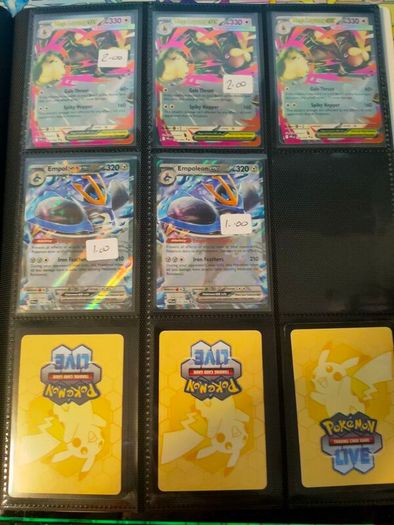 Phantasmal Flames full art . Ex's and promos