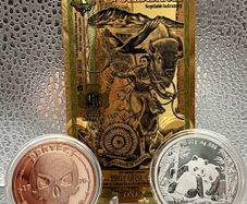 Gold/Silver and Copper Combo.