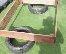 Raised bed planter , Large size