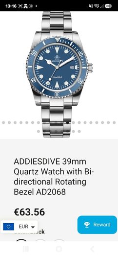Addiesdive 39mm AD2068