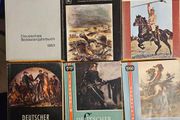 6 German Soldier's Year Books. 2 X Hardbacks 4 X Paperbacks. All In Good Condition.  See Photos For Same.