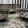 silver plated bowls Image 8