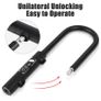 WEST BIKING Bicycle U Lock Anti-theft MTB Road Mountain Bike Lock Bicycle Accessories U-Locks Cycling Steel Security Bike Locks Image 4
