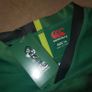 Player Issue (Size 10)  Ireland Womens Rugby Jersey Shirt IRFU Eire Irish Canterbury Green GPS  St Patricks Day Paddys Day Womans Image 5