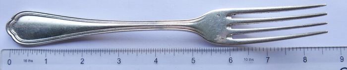 Antique Christofle Silver  Fork 77,2g