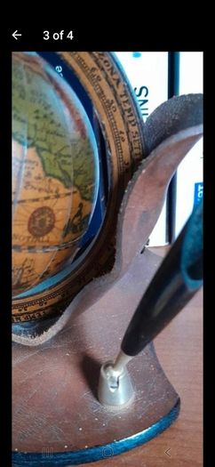 desk  pen globe