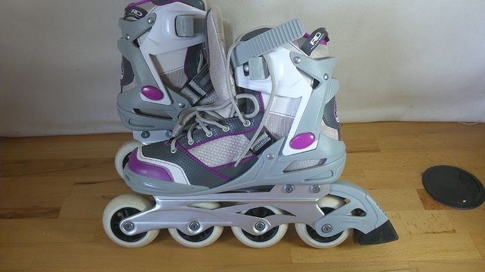 Roller Derby Aerio Q 60 Womens Inline Skates UK  Ire Size 8 Euro 42 Elite Series Purple Grey