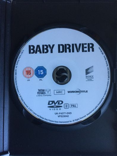 Baby Driver [2017] Ansel Elgort, Lily James. Kevin Spacey, Jon Hamm, Eiza Gonzalez, Jamie Foxx, and Jon Bernthal [Movie DVD]