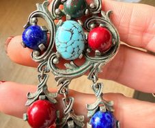 Vintage Signed Miracle Brooch