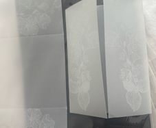 Floral vellum x 145 sheets