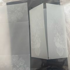 Floral vellum x 145 sheets