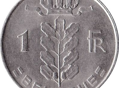 1 Franc Belgium, 1975