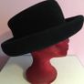 Vintage WHITELEY Classic Brimmed Felt HAT  with free Hat Pin Image 10