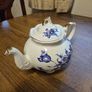 Vintage Arthur Wood & Son Blue & White Tea Pot Made in Staffordshire, England Image 9