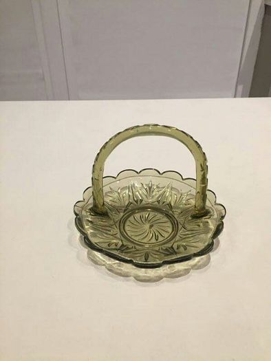 Glass Dish with Handle