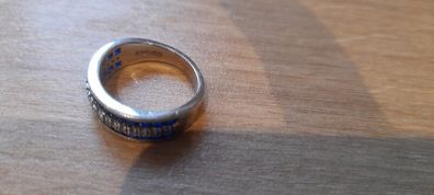 Silver and Pandora rings
