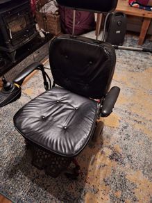 motorised wheelchair. Mobility scooter