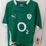 Vintage Ireland IRFU Puma Home Rugby Jersey size L Image 2