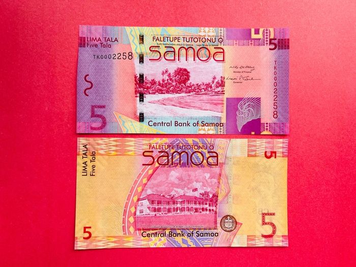 Samoa  5. Tala  2008. Pick  38a  ( Uncirculated)