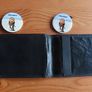 Peugeot Vintage Pin Badge & Cheque Book Holder - Lion Car Motor Vehicle Image 2