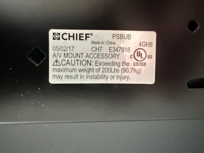 Tv wall mount 85'