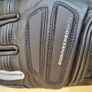 Ladies REV'IT black leather motorbike gloves Image 4
