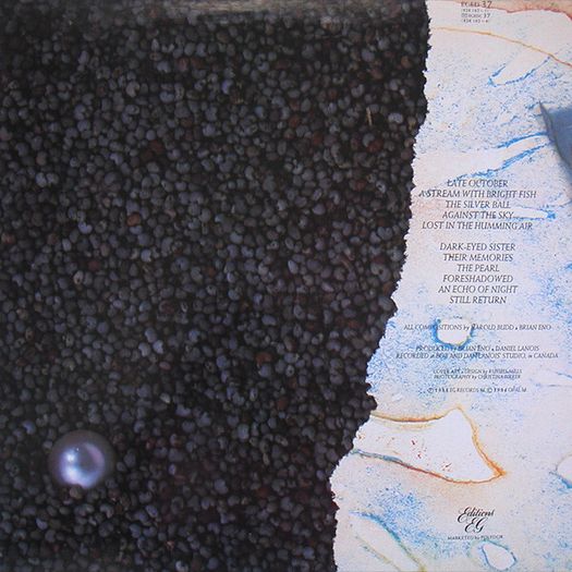Harold Budd/Brian Eno - The Pearl LP 1984