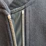 The Kooples wool and leather trimmed smart bomber jacket as new condition Image 4