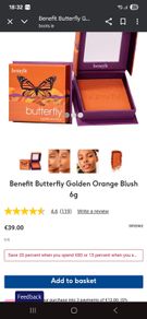 Benefit blusher