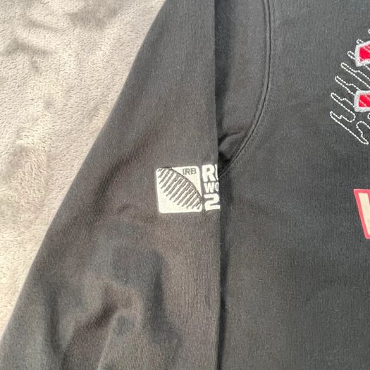 Rugby World Cup RWC Webb Ellis Cup Polo Shirt 2015 Black Official Merch