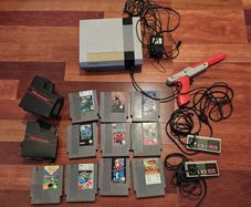 Nintendo NES Game Console, Accessories & Games