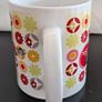 Barrys Tea Floral Ceramic Mug Irish Retro Advertising Collectible Image 5