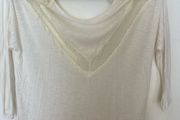 Pins and Needles Lace Cut Out Top
