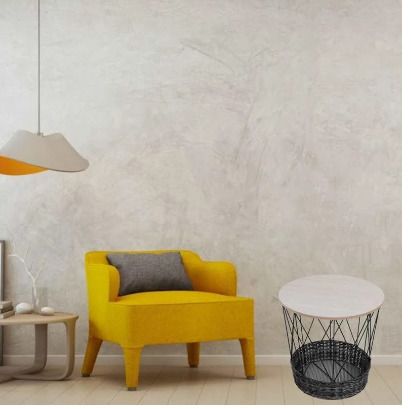 BRAND NEW Modern Coffee Table Storage Basket Round Hollow Side Table Home Living Room Decoration Storage Table Home Furniture