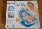 Brand New deluxe baby bather summer in blue color with package