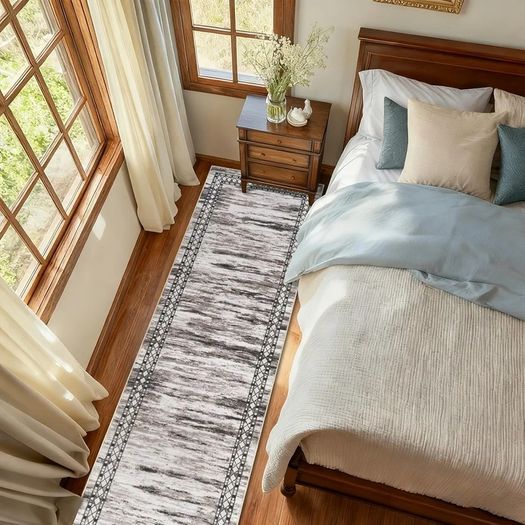 Hallway Runner Rug 65x300cm Carpet Runners for Hallways Non Slip Long Taupe Runner Rugs for Hallway Entryway Bedroom Laundry Living Room Kitchen