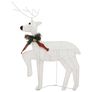 Reindeer & Sleigh Christmas Decoration 60 LEDs Outdoor White Image 6