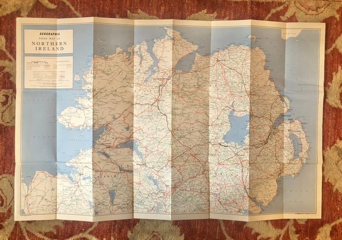 2 x Vintage Maps of Ireland