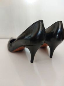 Ladies classic shoes classic heels Roberto Gonzalez Spanish real leather size 38.5 uk 5.5 SALE