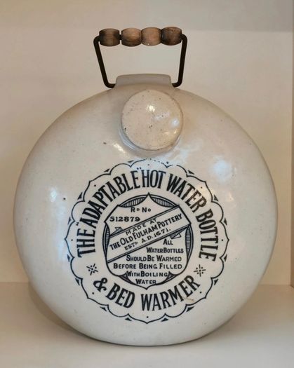 The Old Fulham Pottery bed warmer
