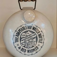 The Old Fulham Pottery bed warmer