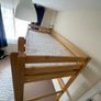 Solid wood loft bed Image 2