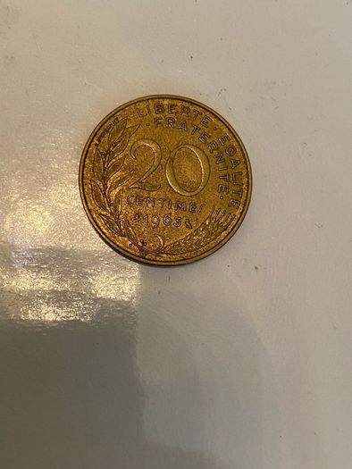 1963-1975 French 20 centimes