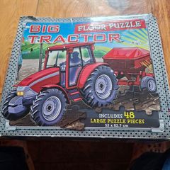 Big Tractor Floor Puzzle